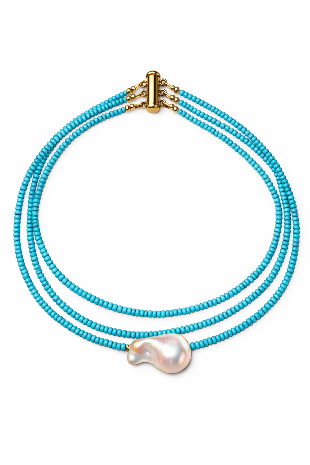 Newport Turquoise with Pearl