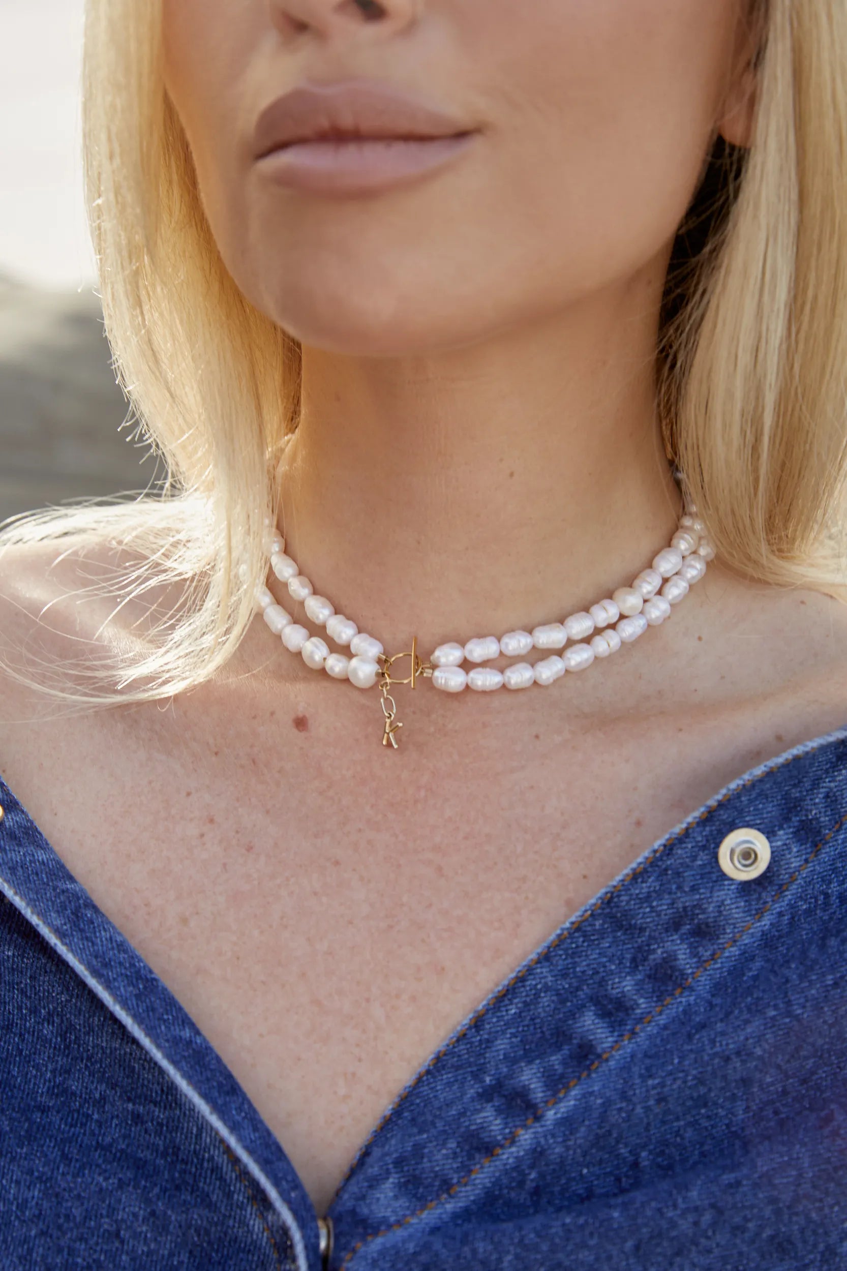 Crystal Cove Pearls and Charm