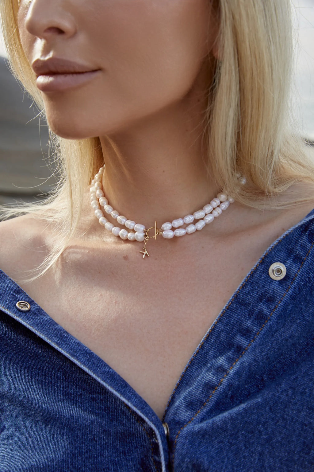 Crystal Cove Pearls and Charm