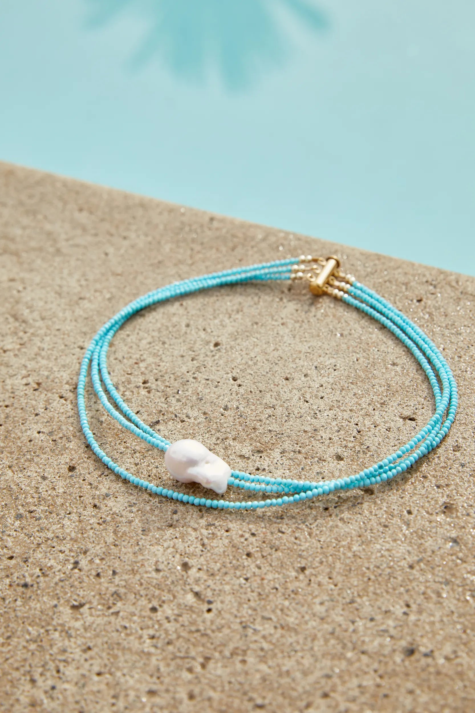 Newport Turquoise with Pearl